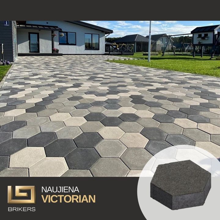 Pristatome dar vieną šio sezono naujieną – trinkelę VICTORIAN! 🆕 šešiakampio formos, 6 cm…